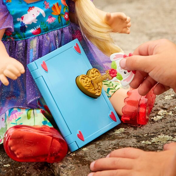 New in Box Baby Alive Forest Emma Doll w/15+ Sounds Blonde and a Mini Story Book - Picture 11 of 16